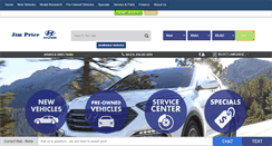 Desktop Screenshot of jimpricehyundai.com